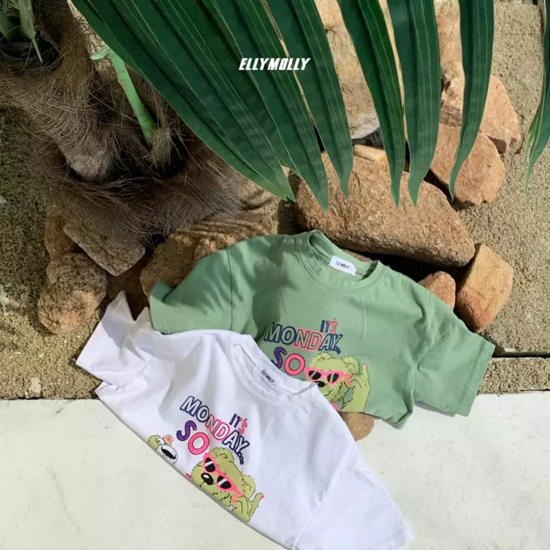 Ellymolly - Korean Children Fashion - #fashionkids - Manicure Bear Tee - 10