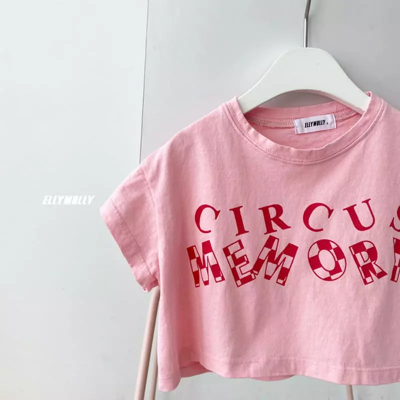 Ellymolly - Korean Children Fashion - #fashionkids - Memory Crop Tee - 5
