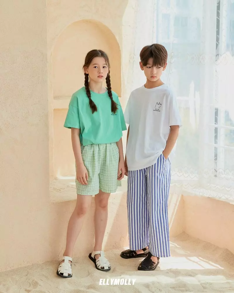 Ellymolly - Korean Children Fashion - #kidsshorts - Sol Tee - 12