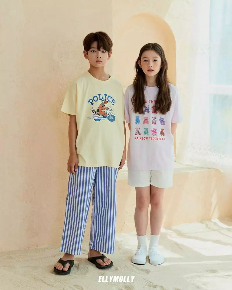 Ellymolly - Korean Children Fashion - #kidsshorts - Like Bear Tee - 10