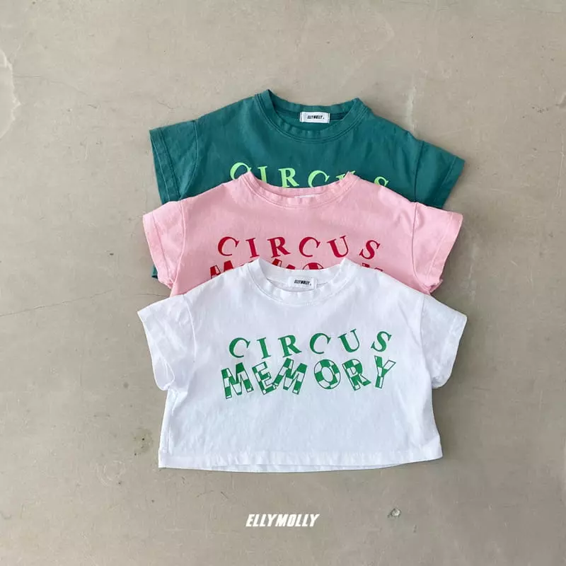 Ellymolly - Korean Children Fashion - #kidsshorts - Memory Crop Tee - 6