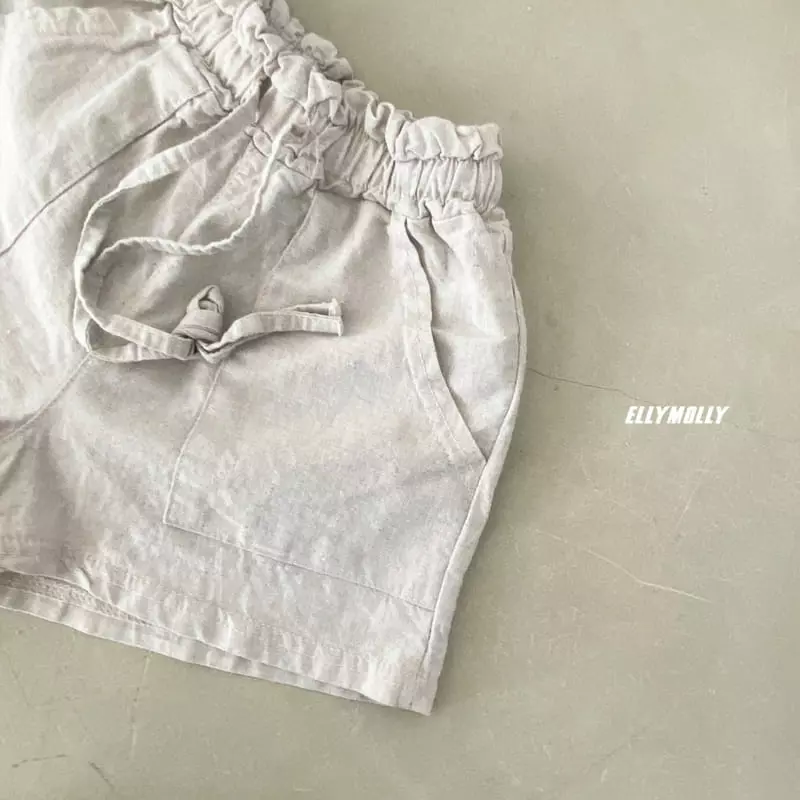 Ellymolly - Korean Children Fashion - #kidsstore - Balloon Pocket Shorts - 5