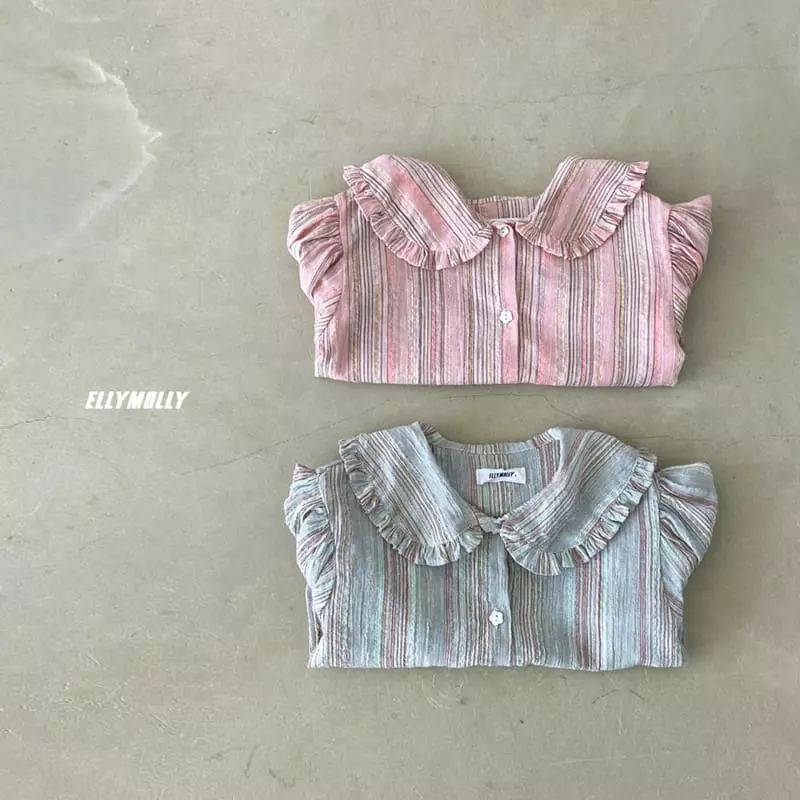 Ellymolly - Korean Children Fashion - #kidzfashiontrend - Miu Crop Blouse - 8