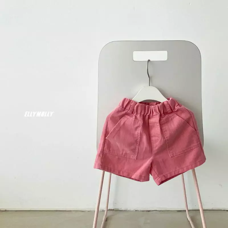 Ellymolly - Korean Children Fashion - #kidzfashiontrend - Vivi Pocket Shorts - 2