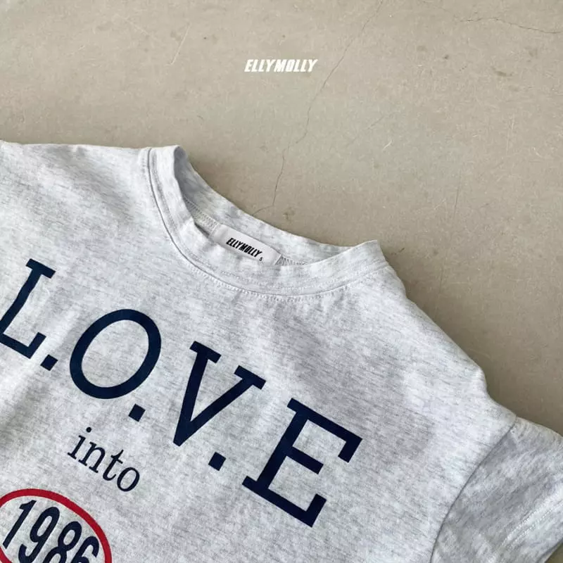 Ellymolly - Korean Children Fashion - #kidzfashiontrend - Love Crop Tee - 7