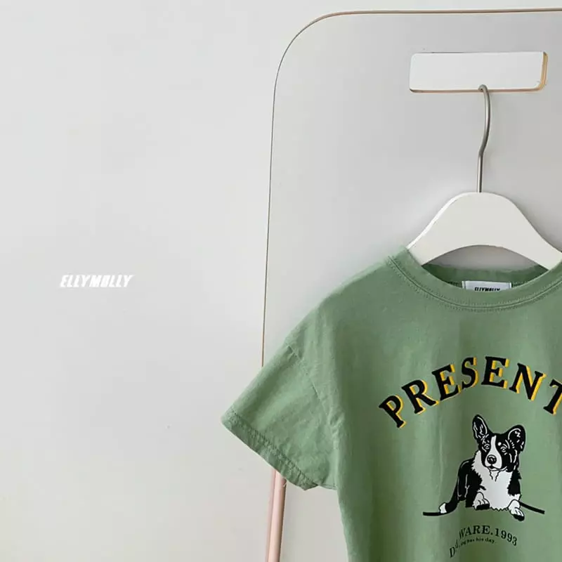 Ellymolly - Korean Children Fashion - #kidzfashiontrend - Present Dog Tee - 3