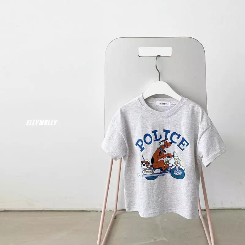 Ellymolly - Korean Children Fashion - #kidzfashiontrend - Police Tee - 2