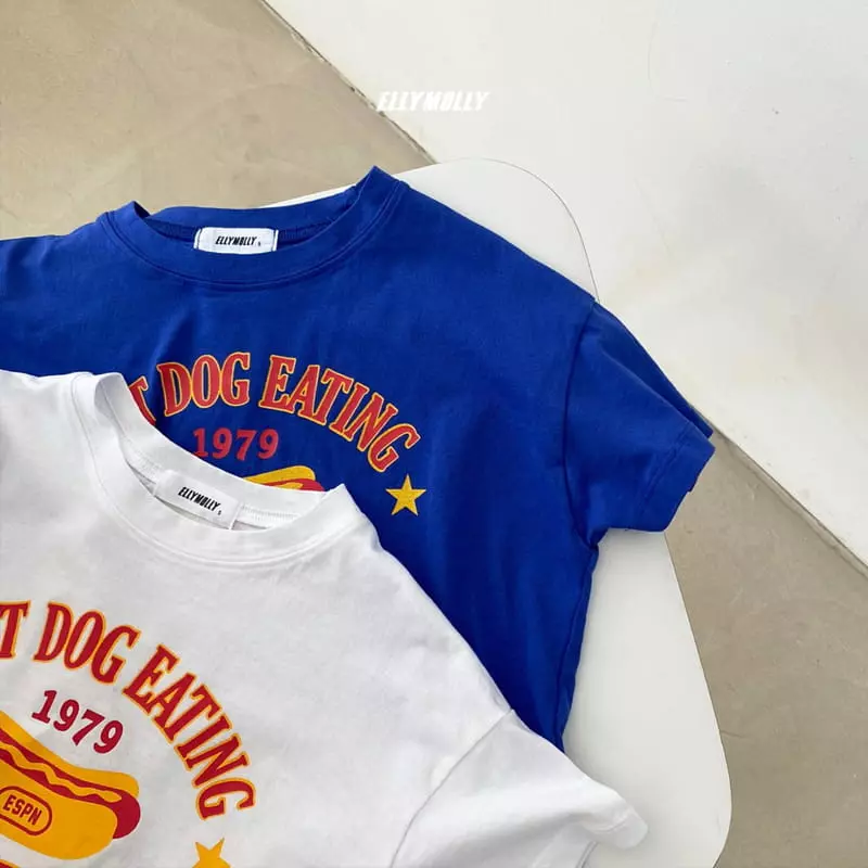 Ellymolly - Korean Children Fashion - #littlefashionista - Hot Dog Tee - 7