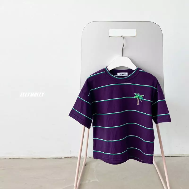 Ellymolly - Korean Children Fashion - #magicofchildhood - Palm Tee - 3