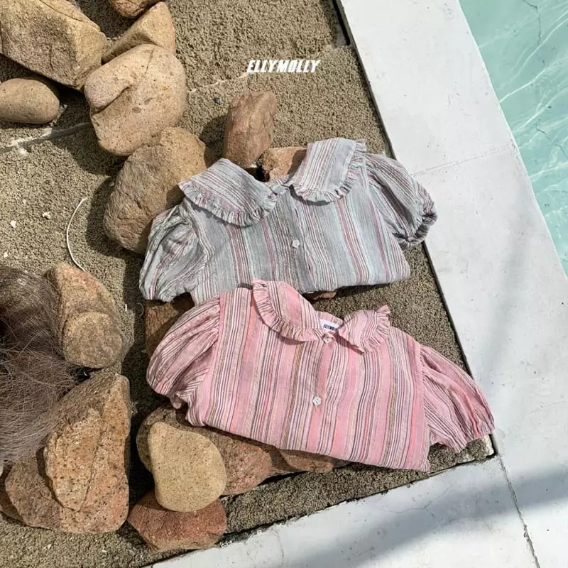 Ellymolly - Korean Children Fashion - #magicofchildhood - Miu Crop Blouse - 11