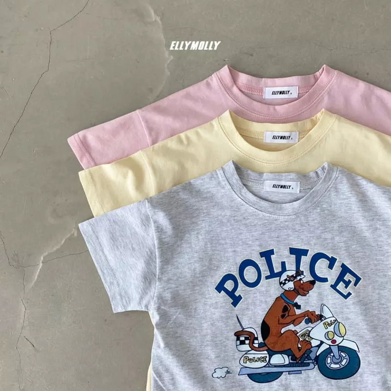 Ellymolly - Korean Children Fashion - #magicofchildhood - Police Tee - 5