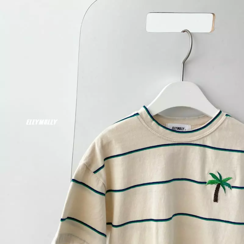 Ellymolly - Korean Children Fashion - #magicofchildhood - Palm Tee - 4