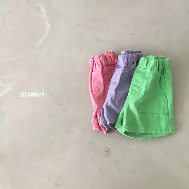 Ellymolly - Korean Children Fashion - #minifashionista - Vivi Pocket Shorts - 6
