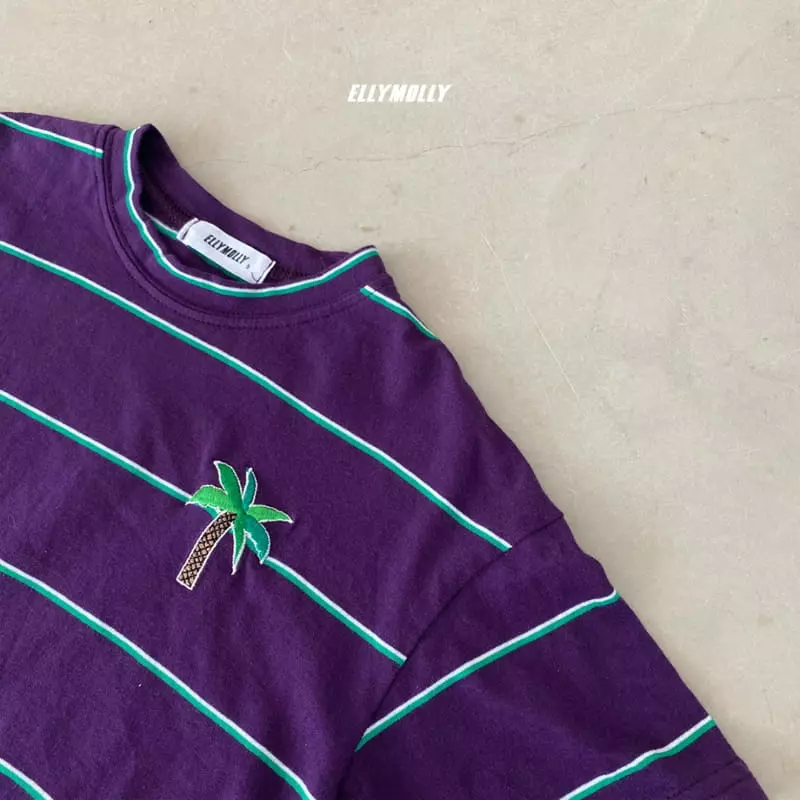 Ellymolly - Korean Children Fashion - #prettylittlegirls - Palm Tee - 5