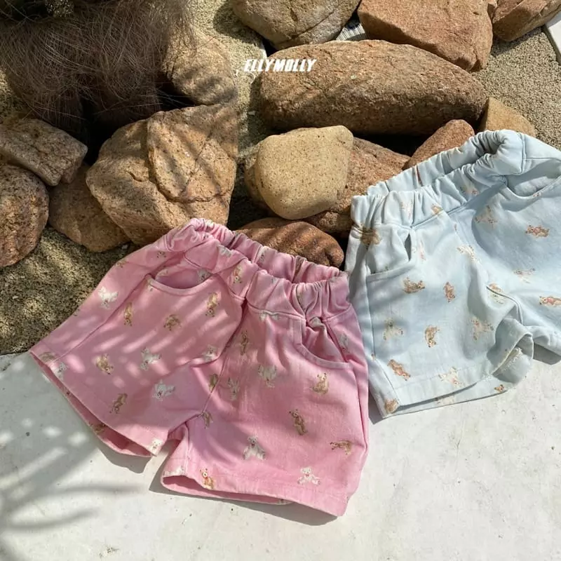 Ellymolly - Korean Children Fashion - #prettylittlegirls - Love Bear Shorts - 9