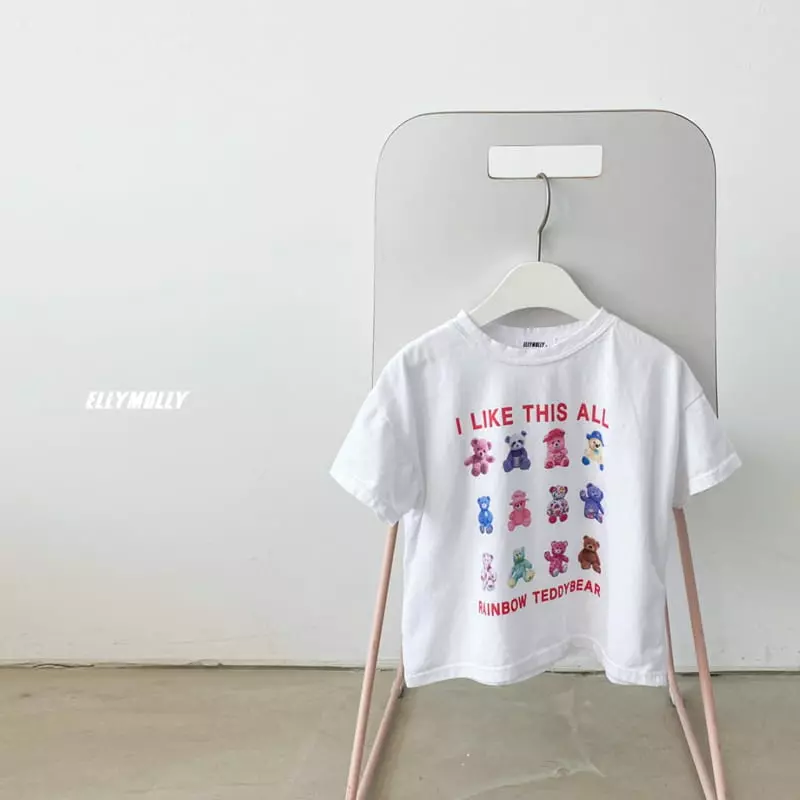 Ellymolly - Korean Children Fashion - #toddlerclothing - Like Bear Tee - 4