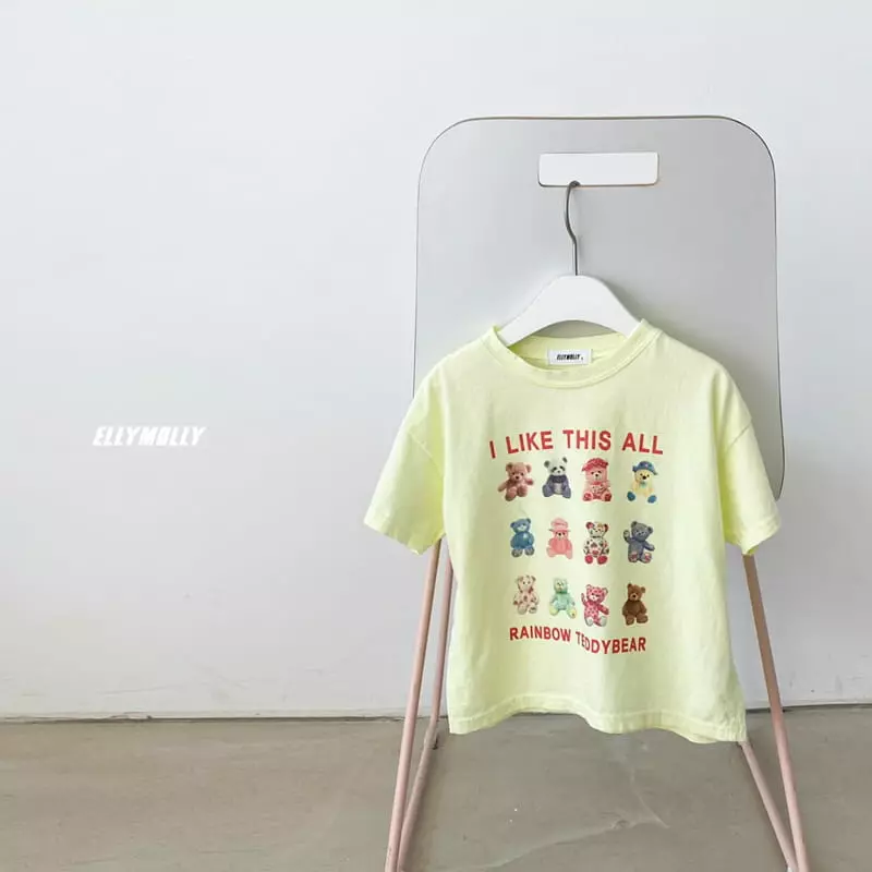 Ellymolly - Korean Children Fashion - #todddlerfashion - Like Bear Tee - 2