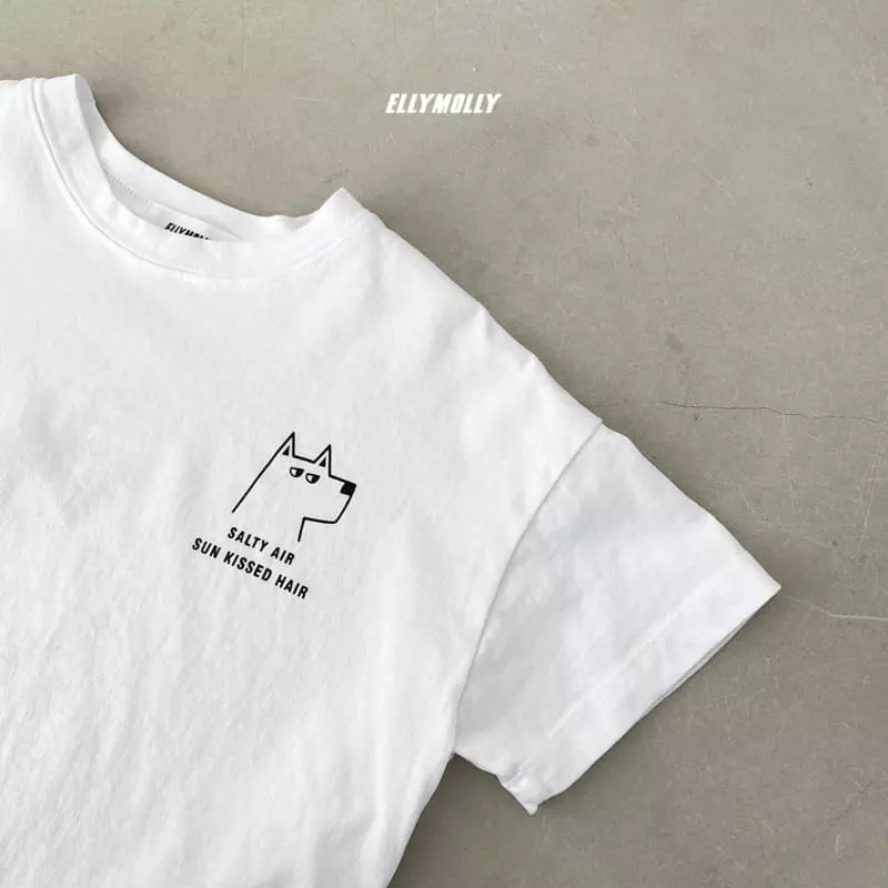 Ellymolly - Korean Children Fashion - #toddlerclothing - Sol Tee - 5