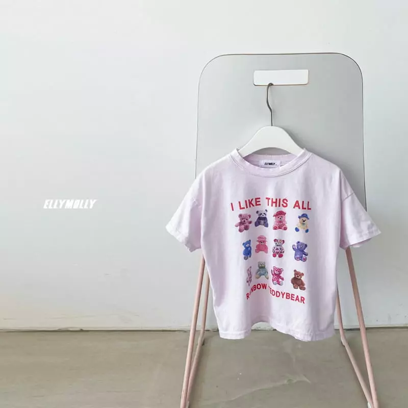 Ellymolly - Korean Children Fashion - #toddlerclothing - Like Bear Tee - 3