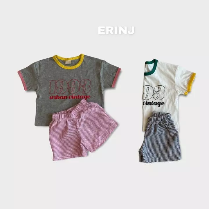 Erin J - Korean Children Fashion - #todddlerfashion - 1993 Top Bottom Set