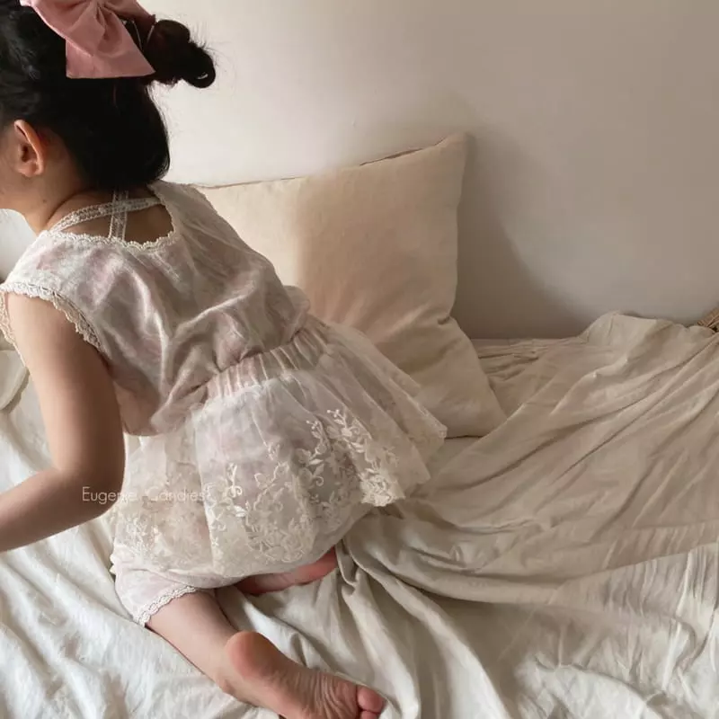 Eugenie Candies - Korean Children Fashion - #childofig - Hera Top Bottom Set - 2