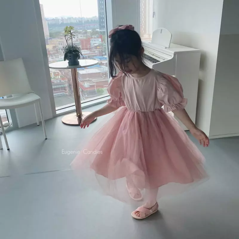 Eugenie Candies - Korean Children Fashion - #childofig - Pind Moa Jell One-piece - 4
