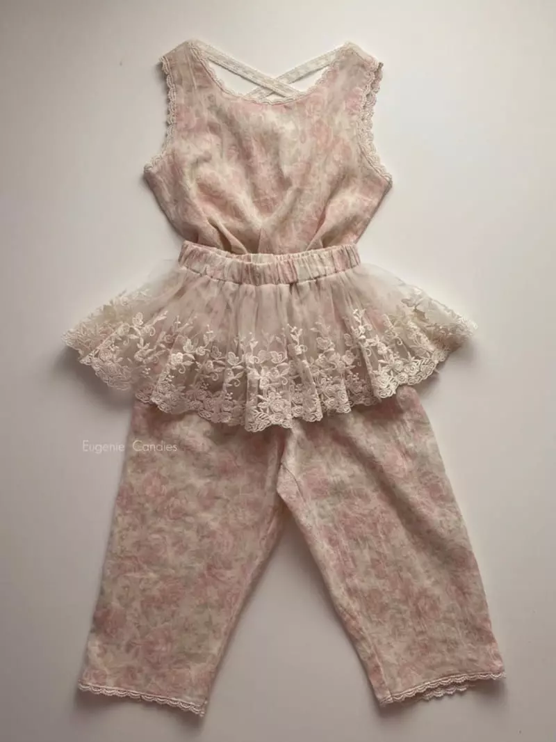 Eugenie Candies - Korean Children Fashion - #fashionkids - Hera Top Bottom Set - 9