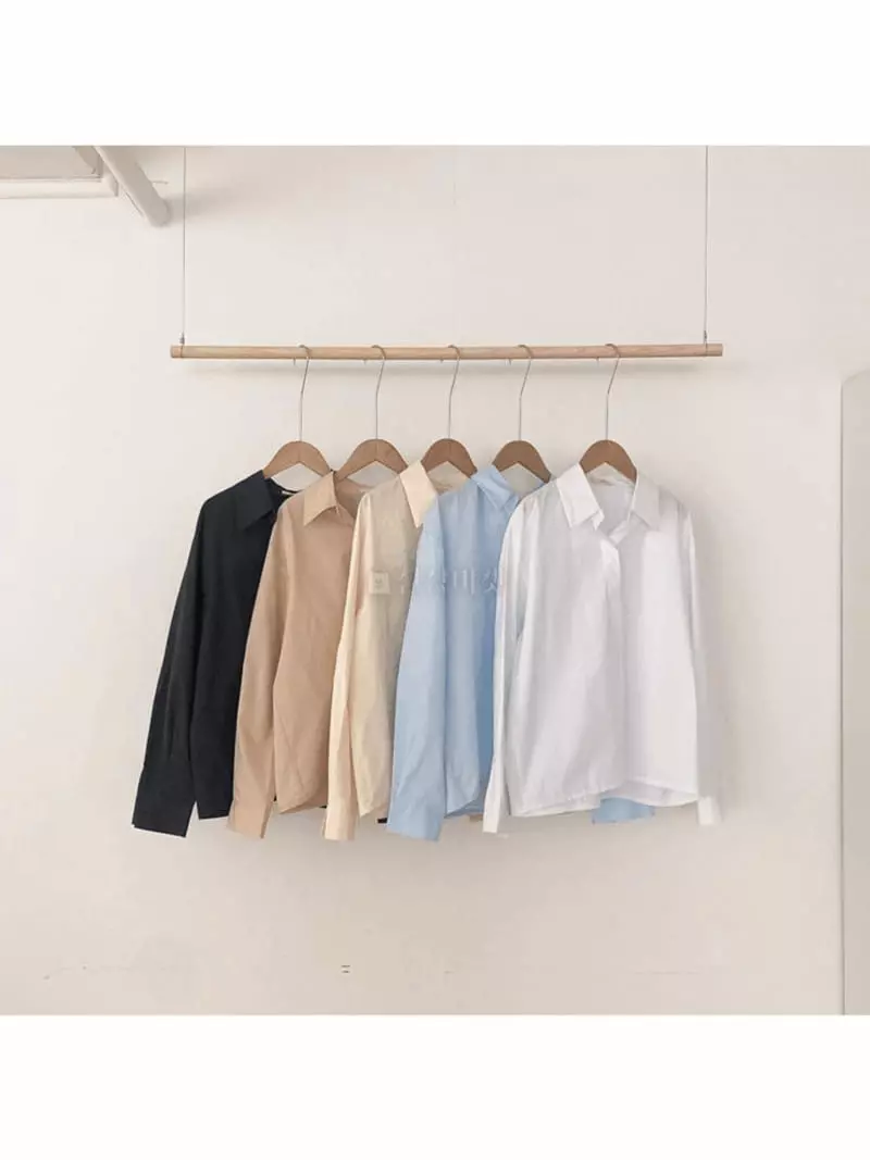 February - Korean Women Fashion - #momslook - Hidden Shirt - 9