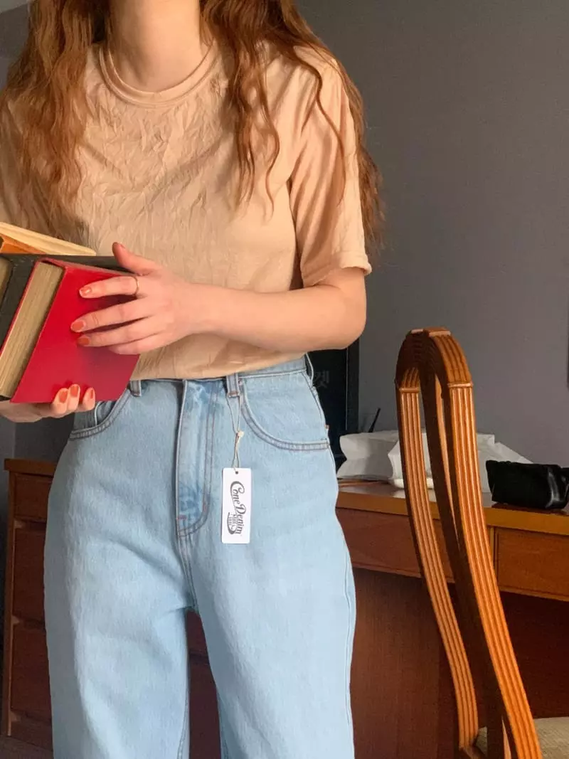 February - Korean Women Fashion - #momslook - Ply Tee - 5