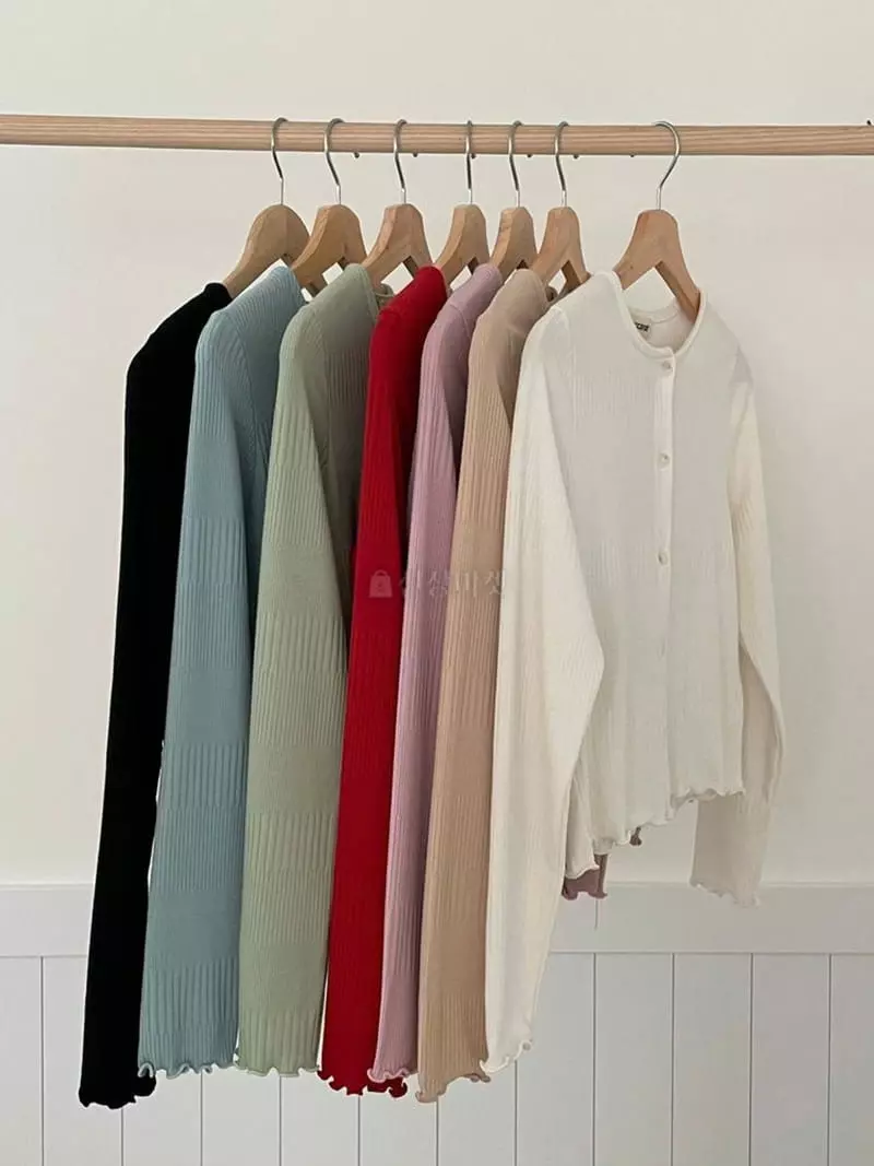 February - Korean Women Fashion - #momslook - Floor Cardigan - 4