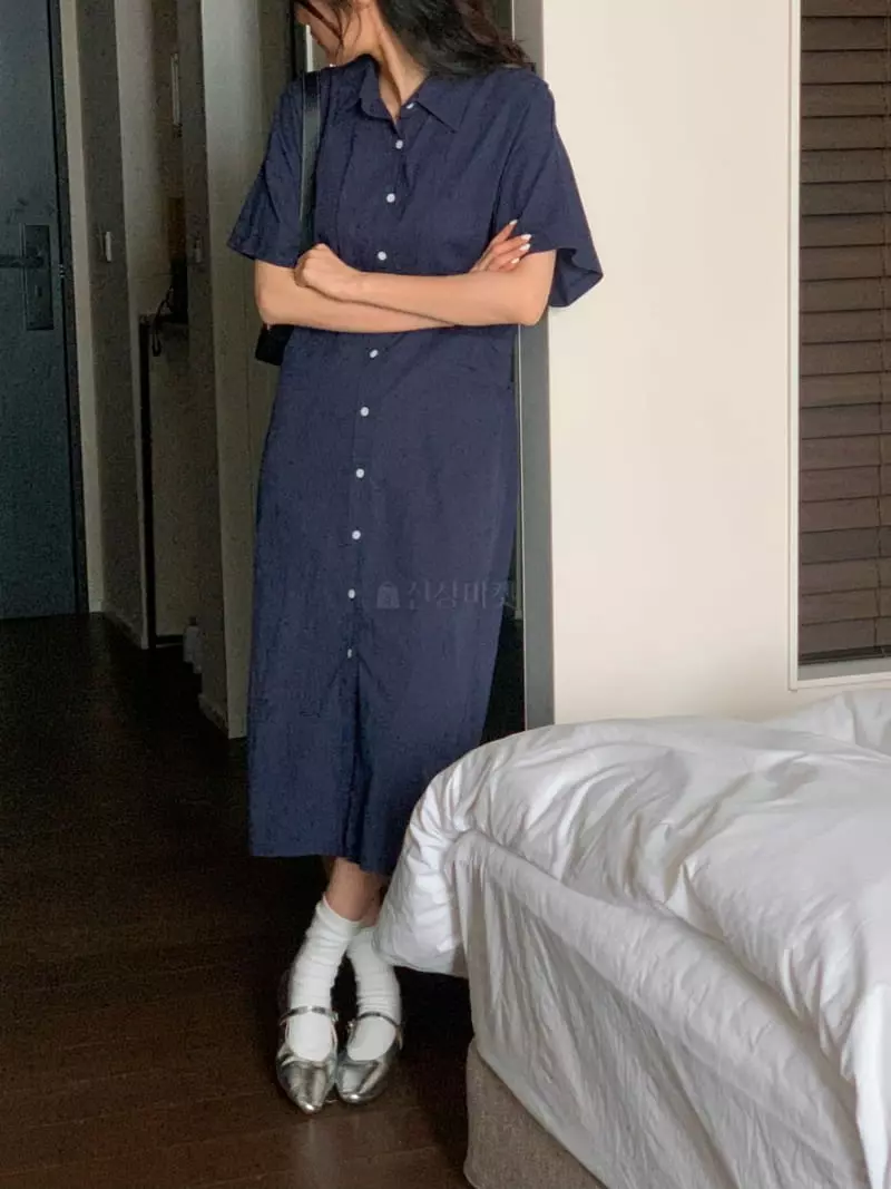 February - Korean Women Fashion - #momslook - Seed One-piece - 7