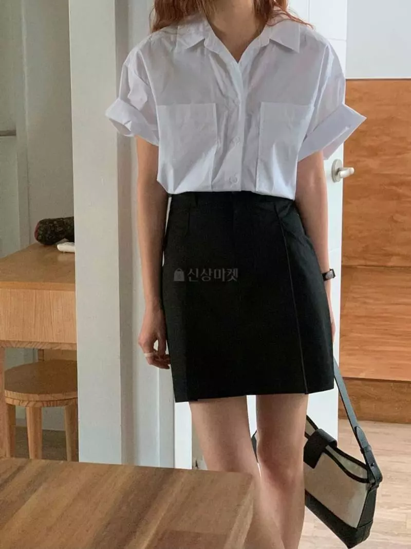 February - Korean Women Fashion - #momslook - Serry Pintuck Skirt - 2