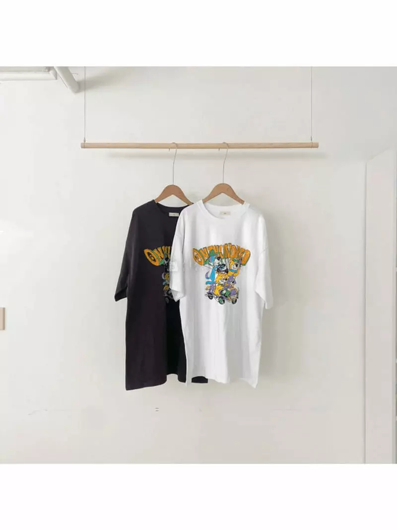February - Korean Women Fashion - #momslook - Bonbon Tee - 12