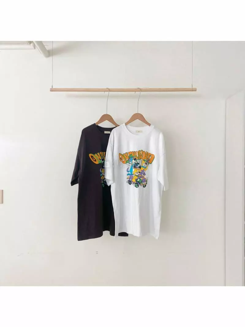 February - Korean Women Fashion - #momslook - Bonbon Tee - 2