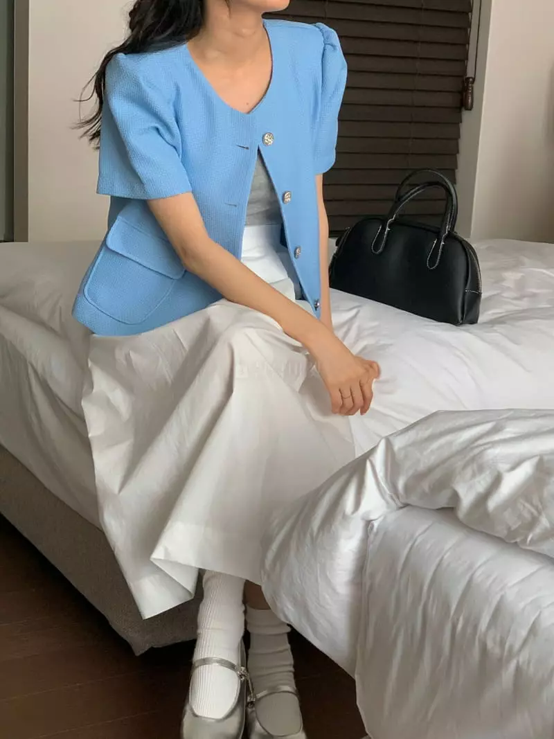 February - Korean Women Fashion - #momslook - Lift Twid Jacket - 5