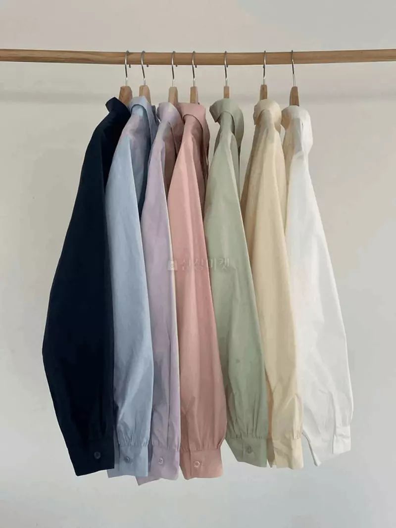 February - Korean Women Fashion - #momslook - Lene Collar Shirt - 7