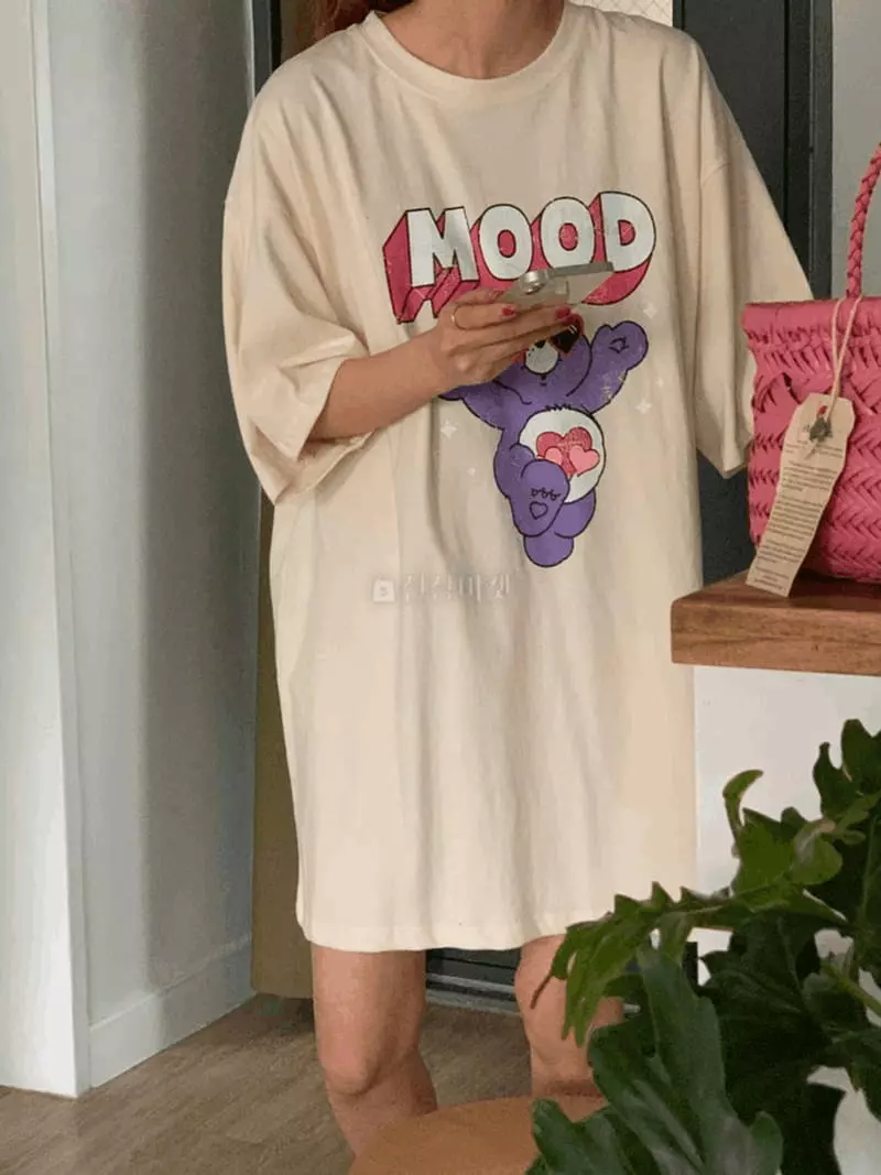 February - Korean Women Fashion - #pursuepretty - Hear Bear Tee - 12