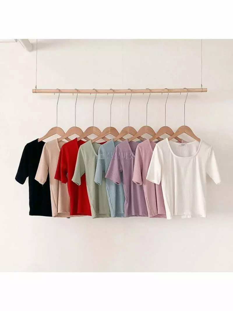 February - Korean Women Fashion - #pursuepretty - Floa Tee - 9