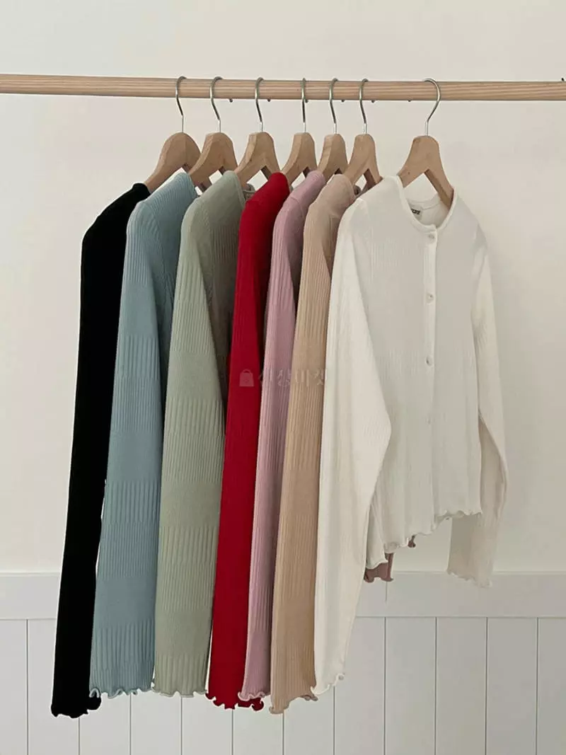 February - Korean Women Fashion - #restrostyle - Floor Cardigan - 9
