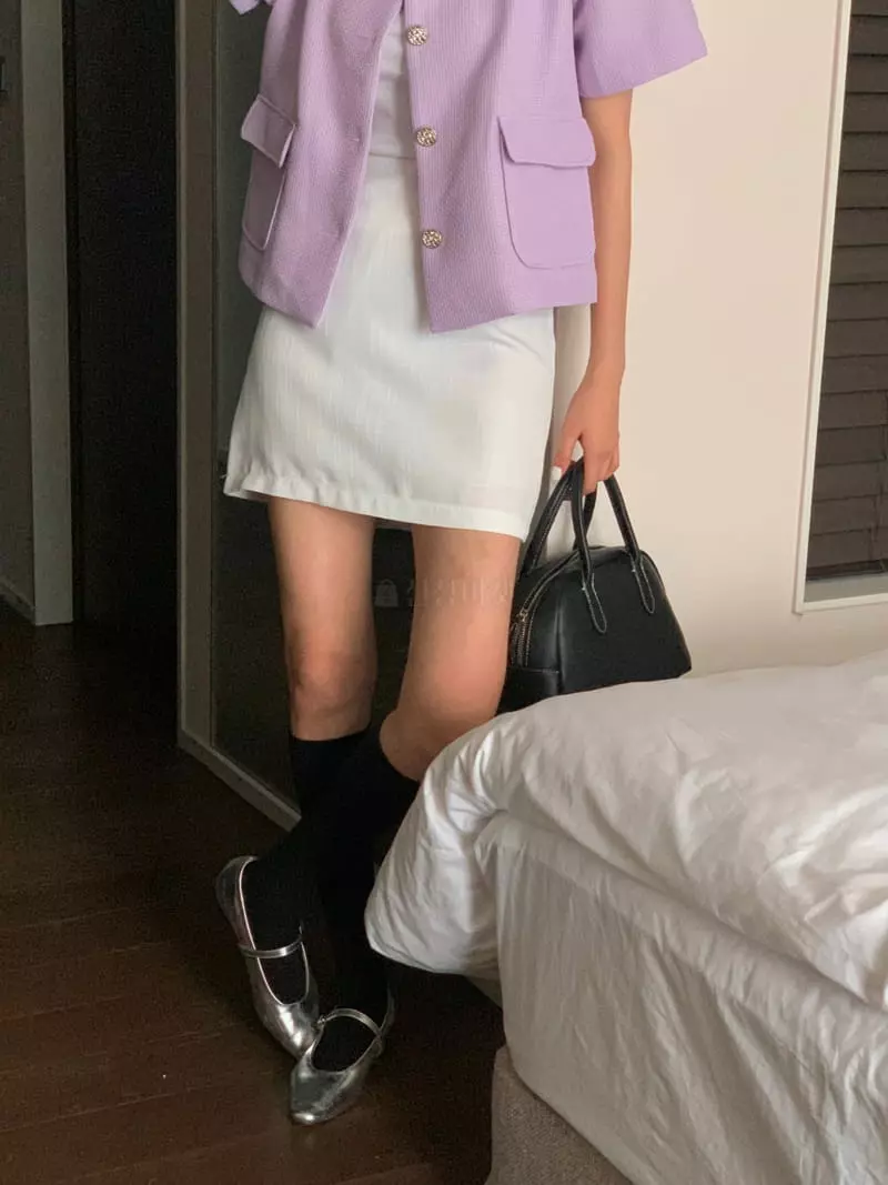 February - Korean Women Fashion - #restrostyle - Ponny Skirt - 6