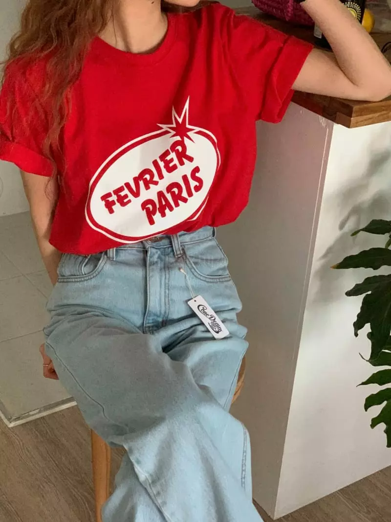 February - Korean Women Fashion - #restrostyle - Peb Tee - 5