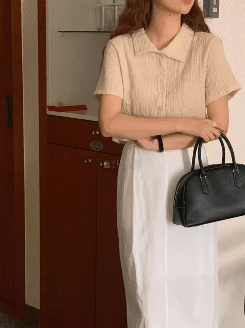 February - Korean Women Fashion - #shopsmall - Candy Blouse - 5