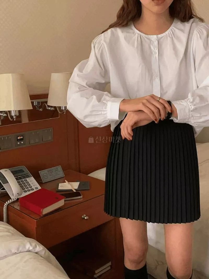 February - Korean Women Fashion - #vintagekidsstyle - Doly Banding Skirt - 7