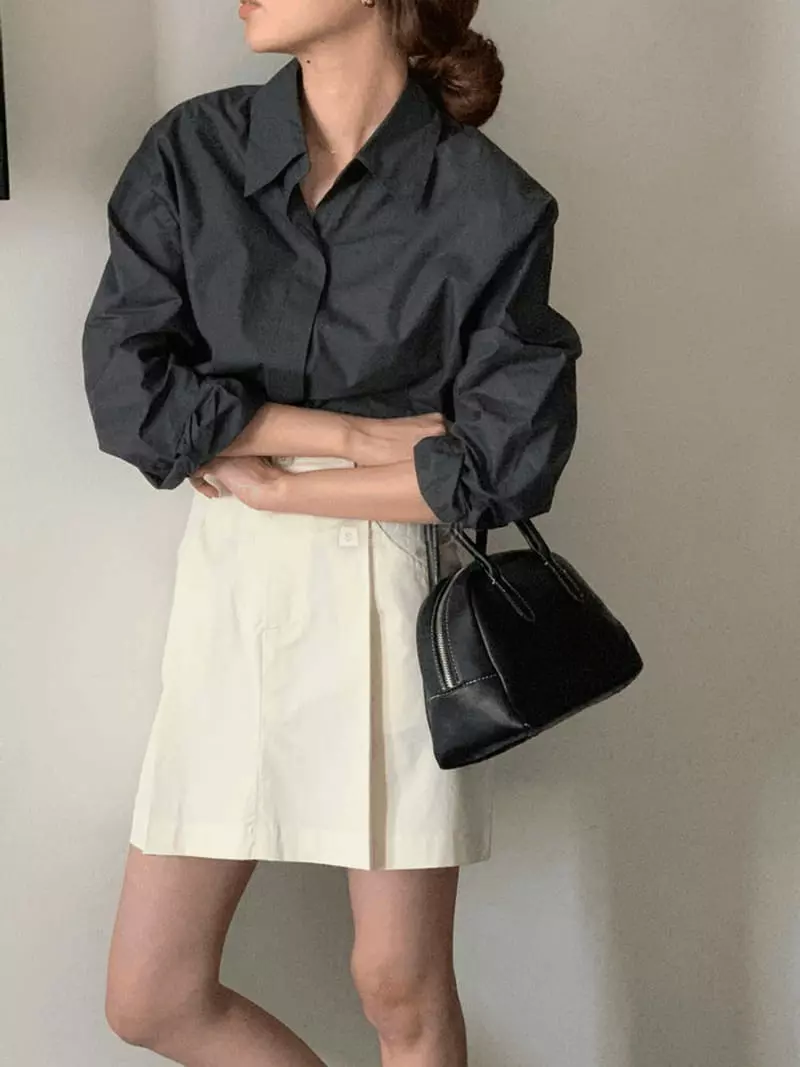 February - Korean Women Fashion - #womensfashion - Hidden Shirt - 6
