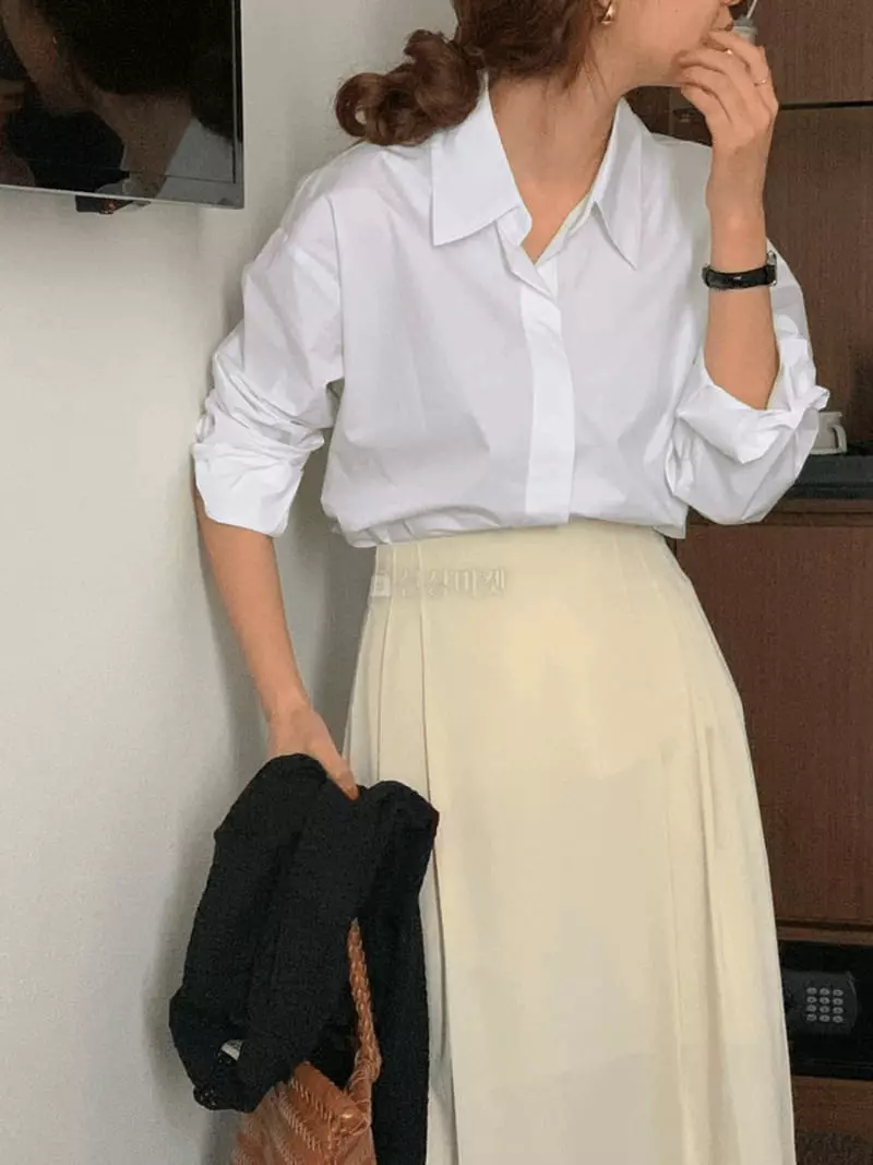 February - Korean Women Fashion - #womensfashion - Pintuck Wrinkle Skirt - 8