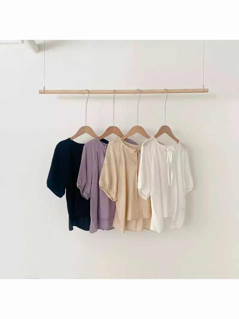 February - Korean Women Fashion - #womensfashion - Poach Blouse - 3