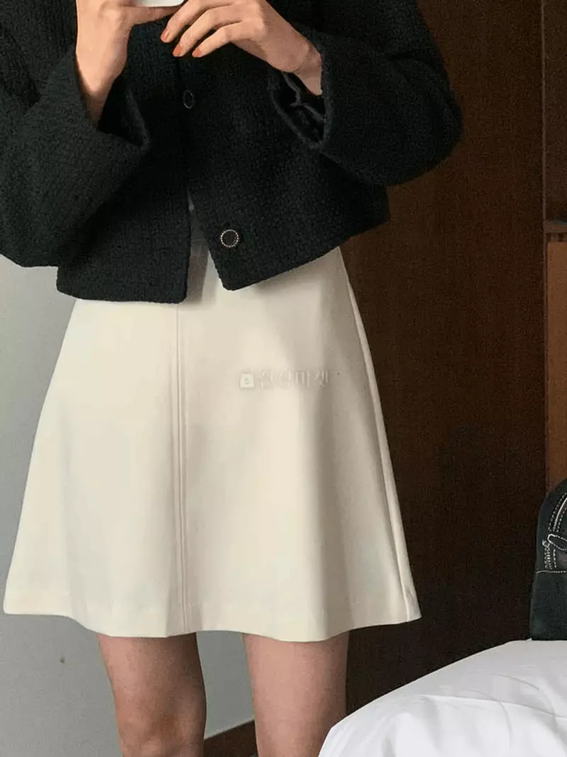 February - Korean Women Fashion - #womensfashion - Stitch Skirt - 11