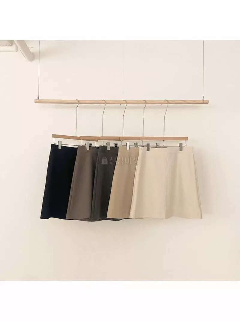 February - Korean Women Fashion - #womensfashion - Stitch Skirt - 9
