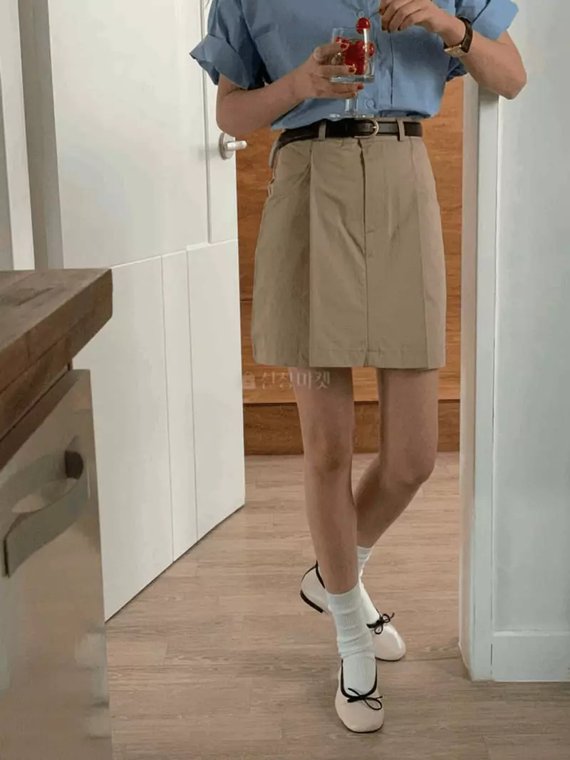 February - Korean Women Fashion - #womensfashion - Serry Pintuck Skirt - 9