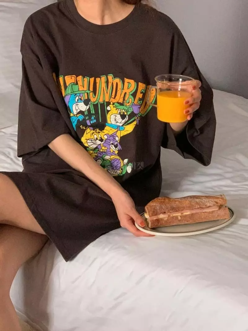 February - Korean Women Fashion - #womensfashion - Bonbon Tee